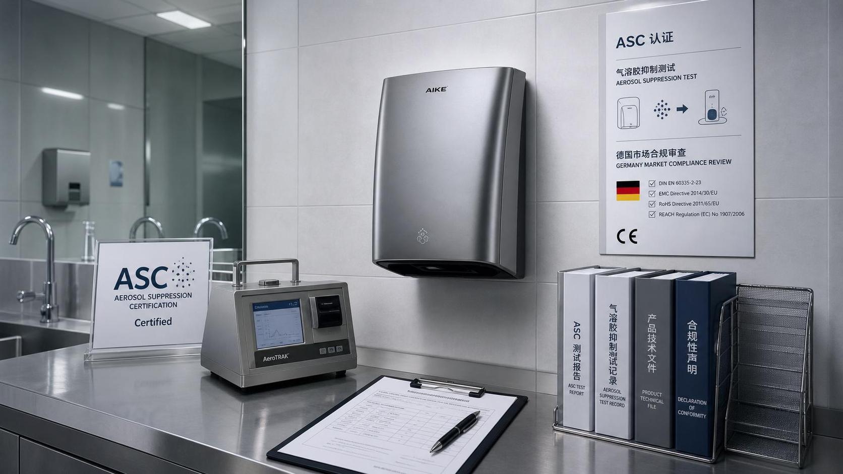 TÜV Rheinland adds ASC rule for jet hand dryers