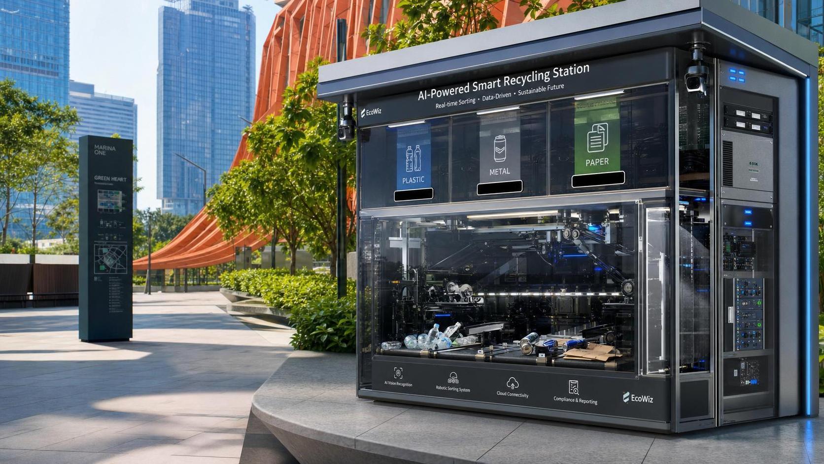 Singapore NEA Mandates WasteTrace Link for AI Sorting Kiosks