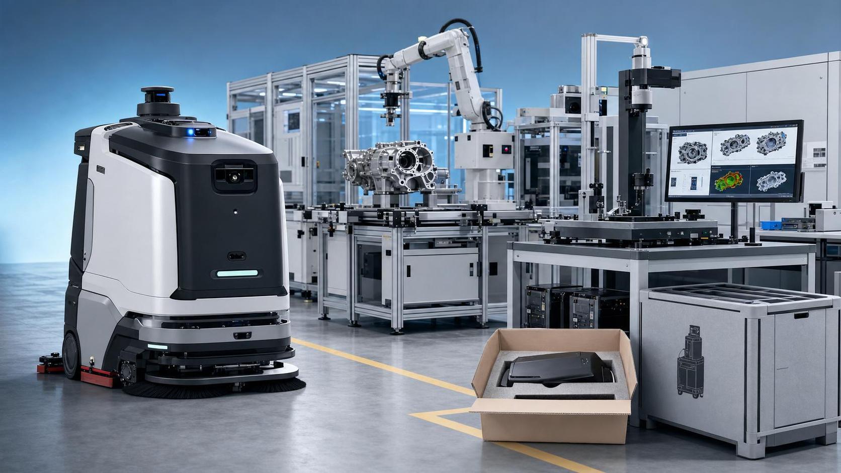 How to Compare a Floor Cleaning Robots Factory: Production, QA, and OEM Capacity