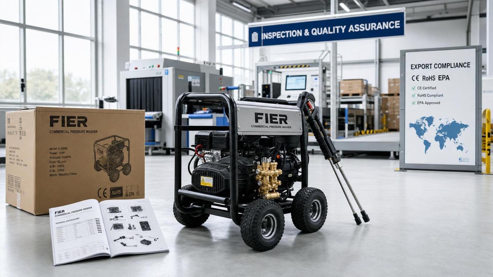 EPA Rule Adds FIER Labeling for Pressure Washers