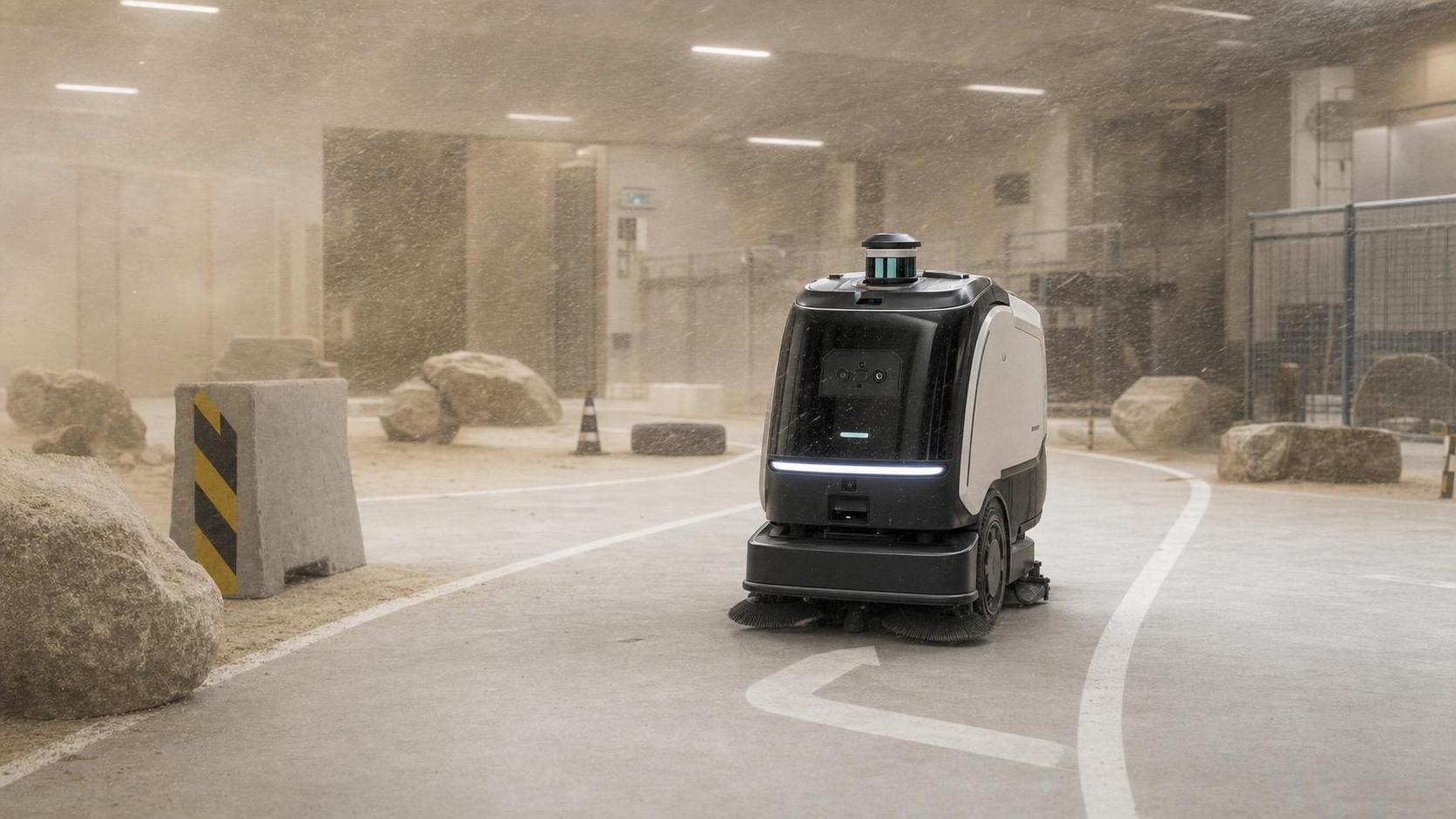 SASO Adds Dust-Storm SLAM Test for Cleaning Robots
