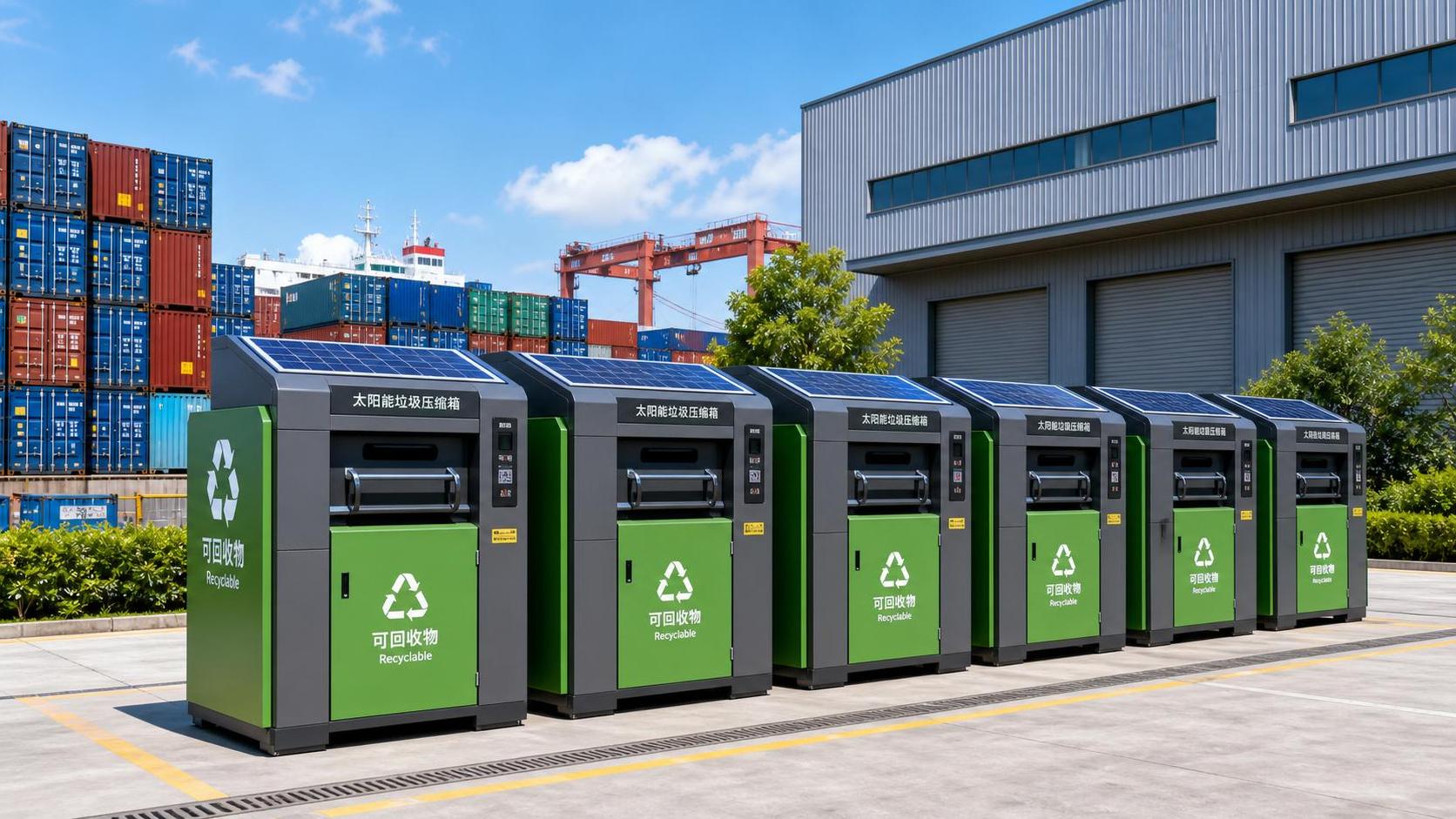 Japan Opens Green Duty Support for Solar Compacting Bins
