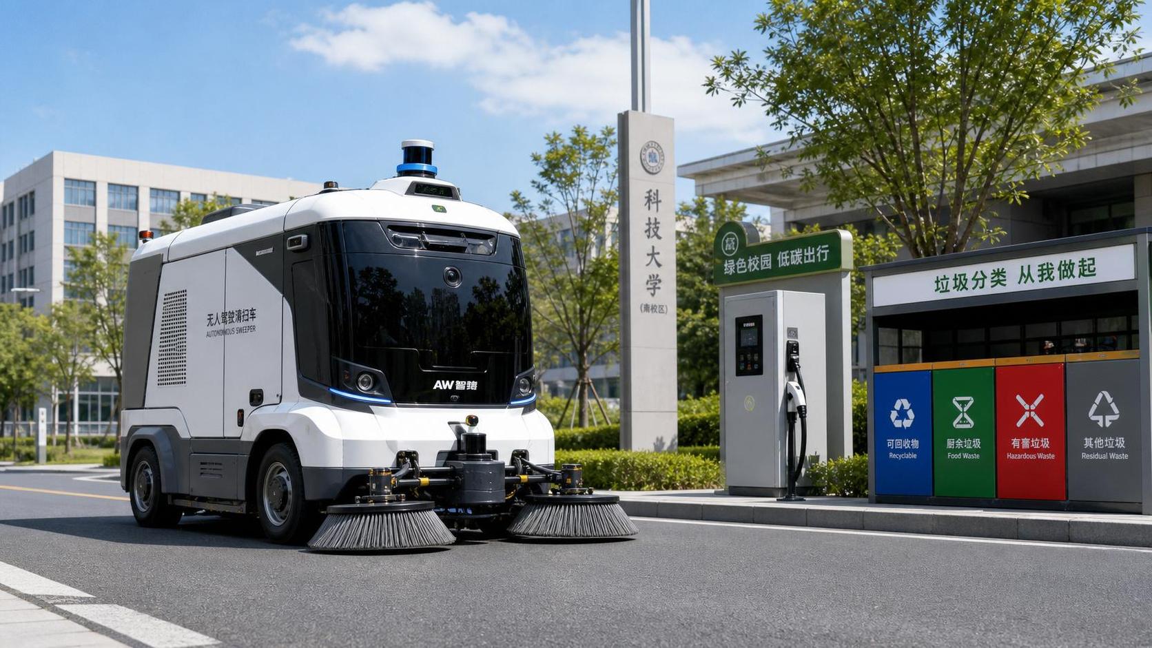 What Drives Automated Street Cleaning Price in Municipal and Campus Fleets?