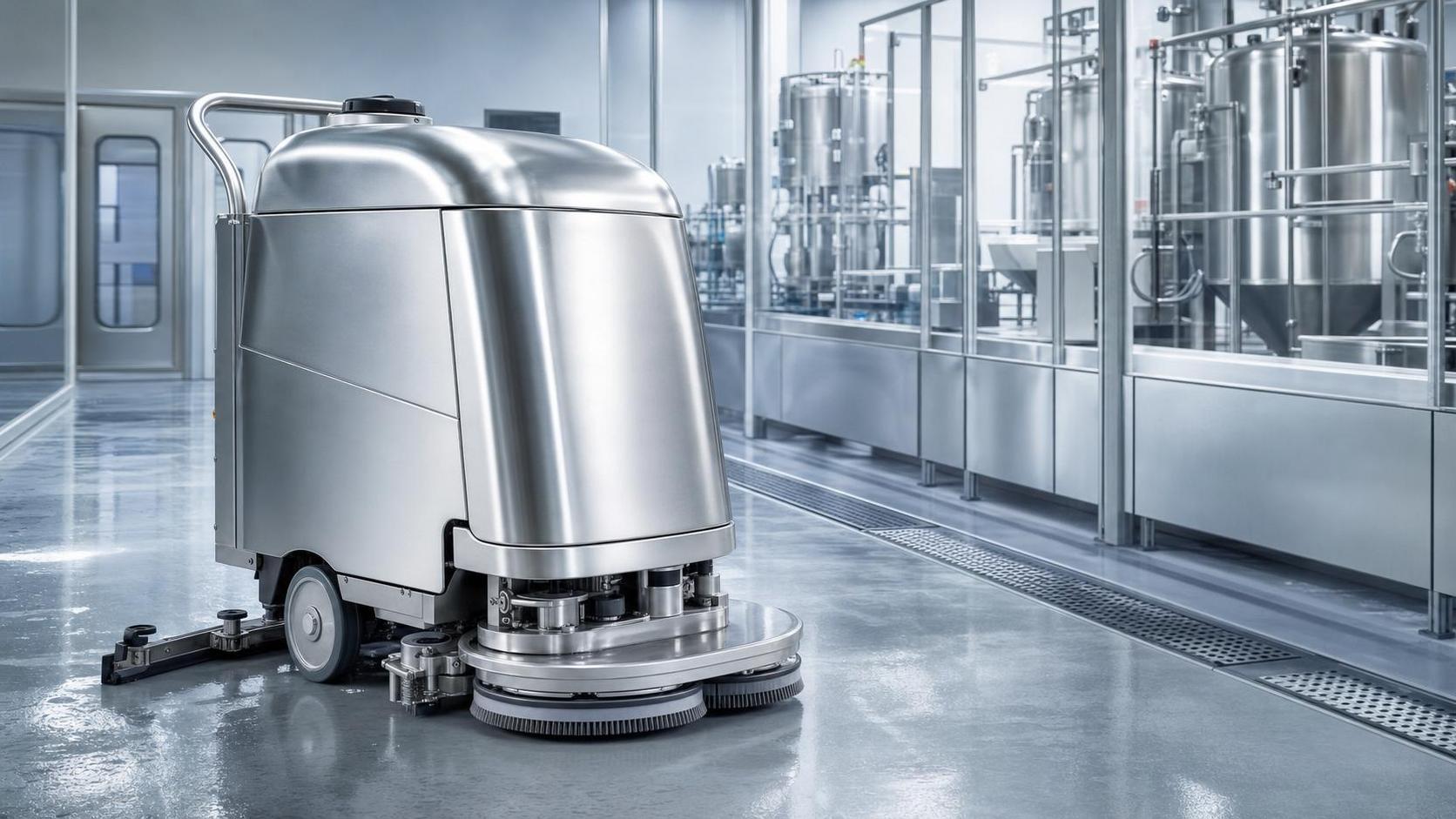 How to Choose Stainless Steel Industrial Floor Scrubbers for Food and Pharma Sites