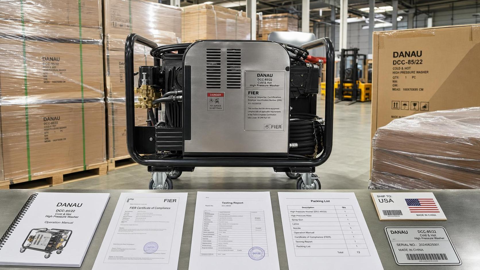 EPA Rule Takes Effect for Pressure Washer Exports
