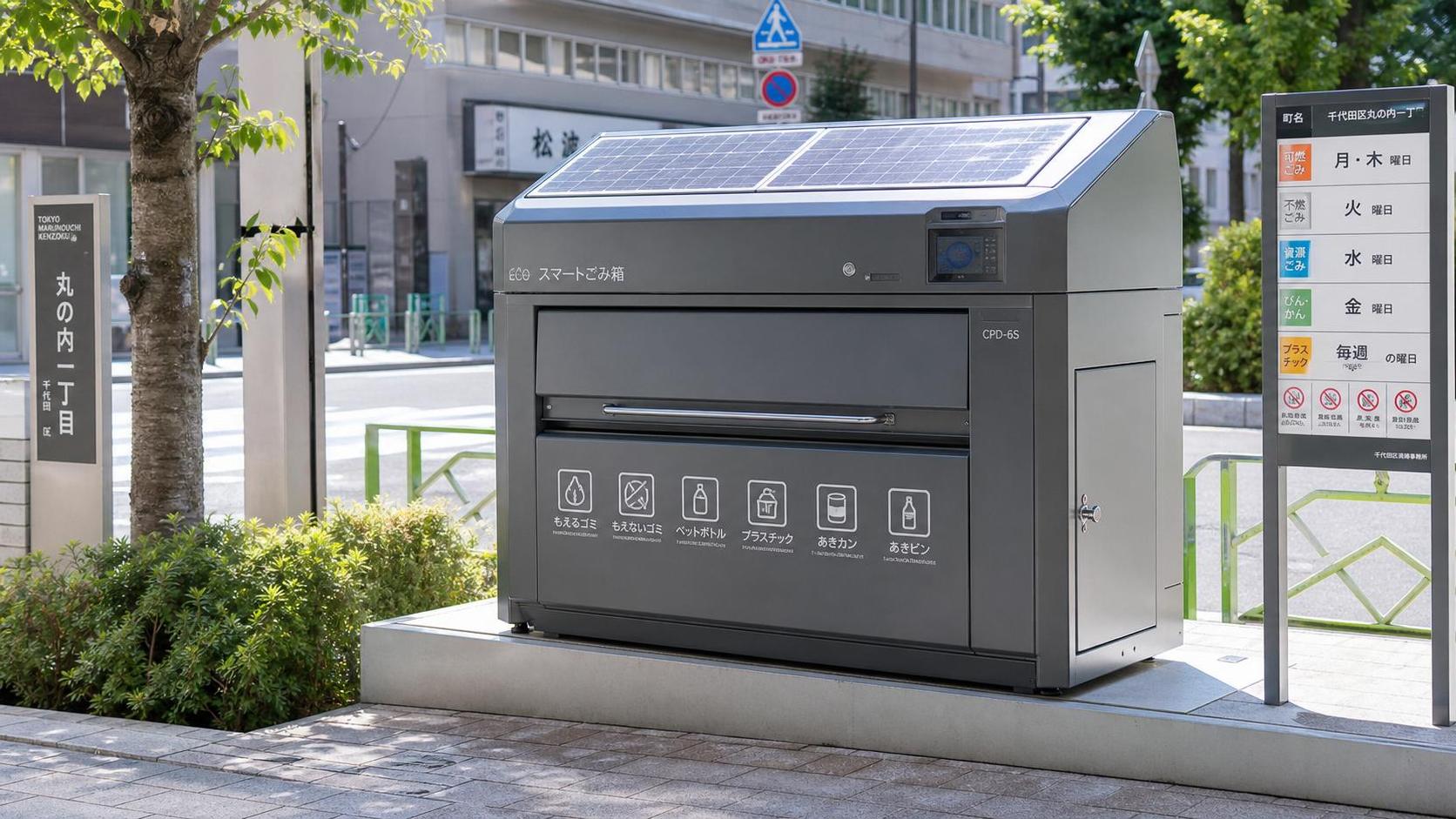 Japan METI Opens Green Rebate Plan for Solar Compacting Bins
