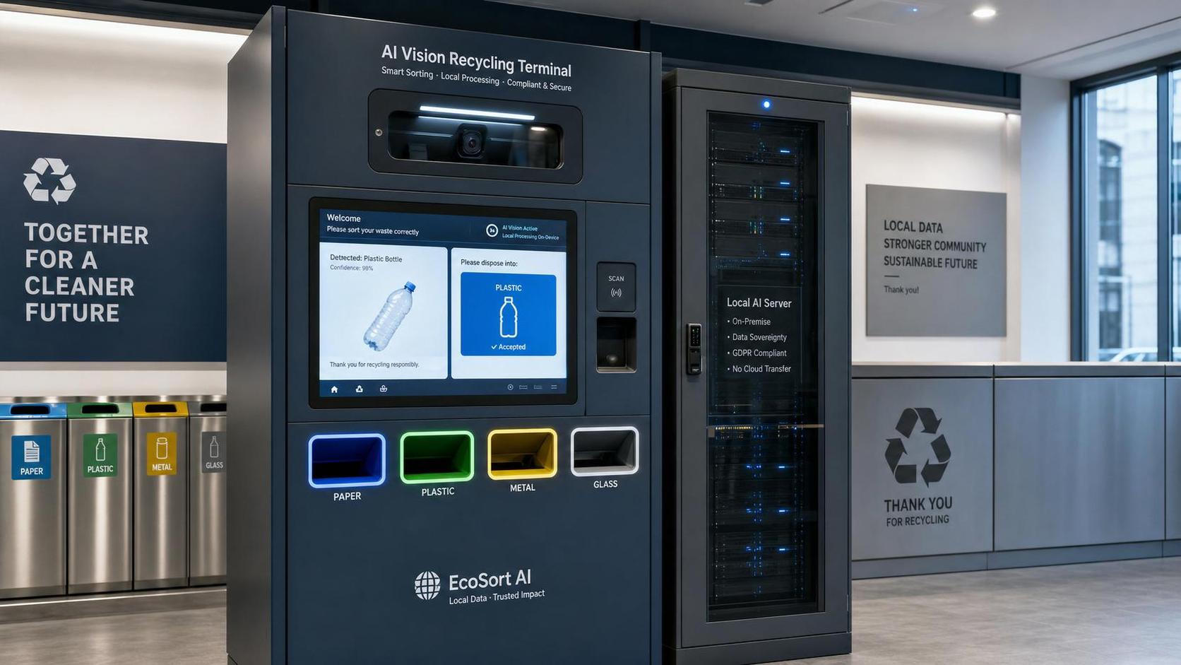 EU Rule Takes Effect for AI Vision Sorting Kiosks