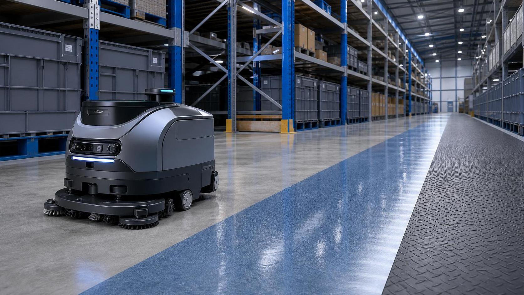 How to Choose Autonomous Cleaning Machines for Warehouses by Aisle Width, Battery Life, and Floor Type