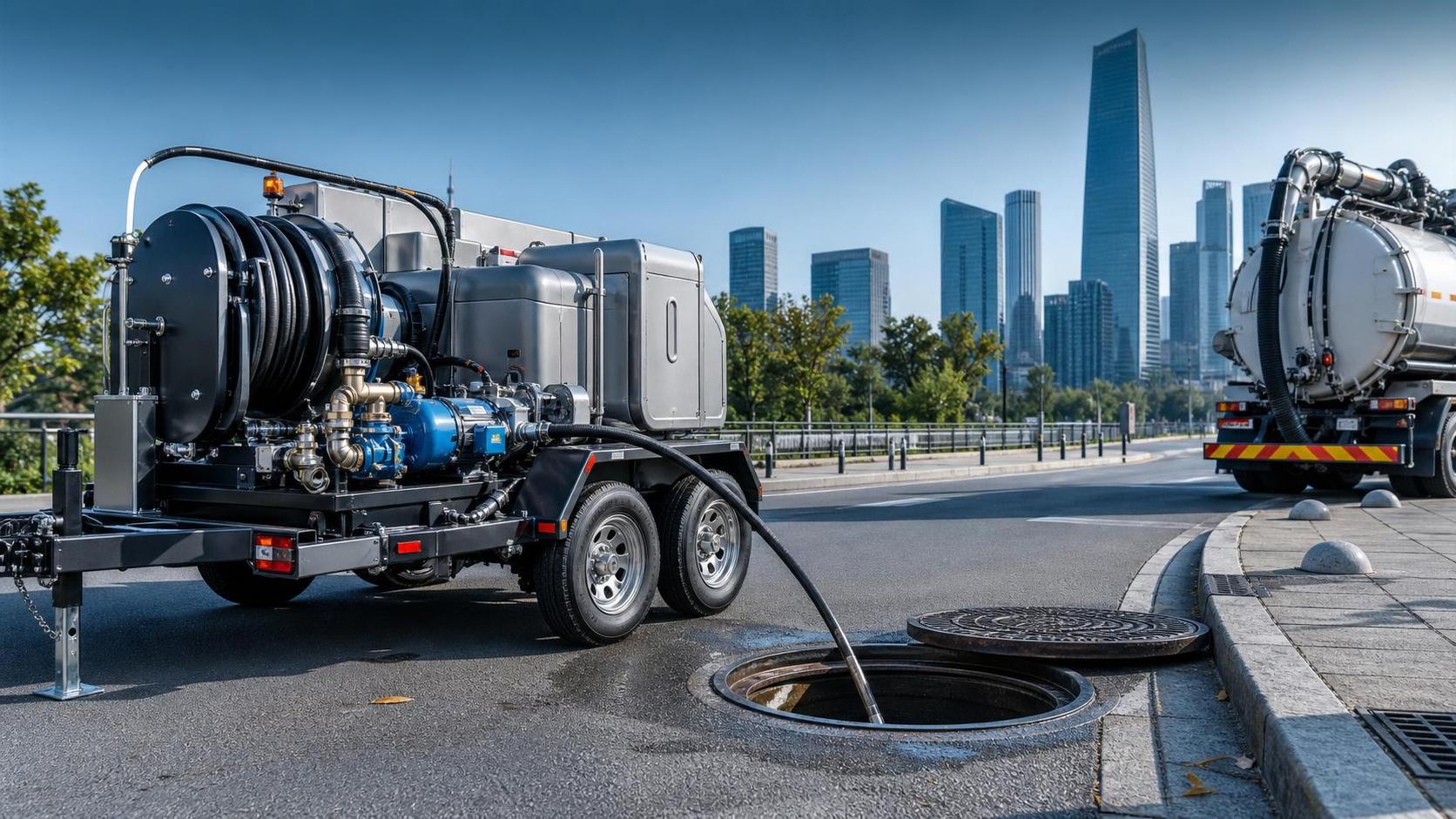 How to Choose Trailer Sewer Cleaning Equipment for Municipal and Contractor Work