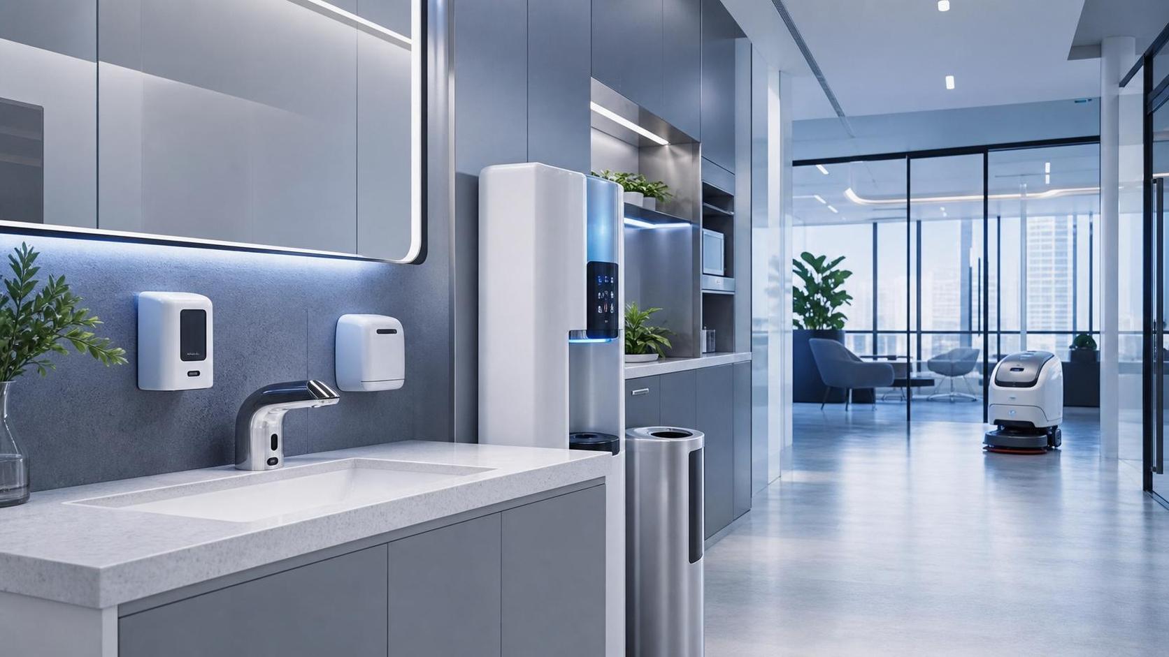 Touch Free Sanitation for Offices: Best Setup for Restrooms, Pantries, and Shared Areas