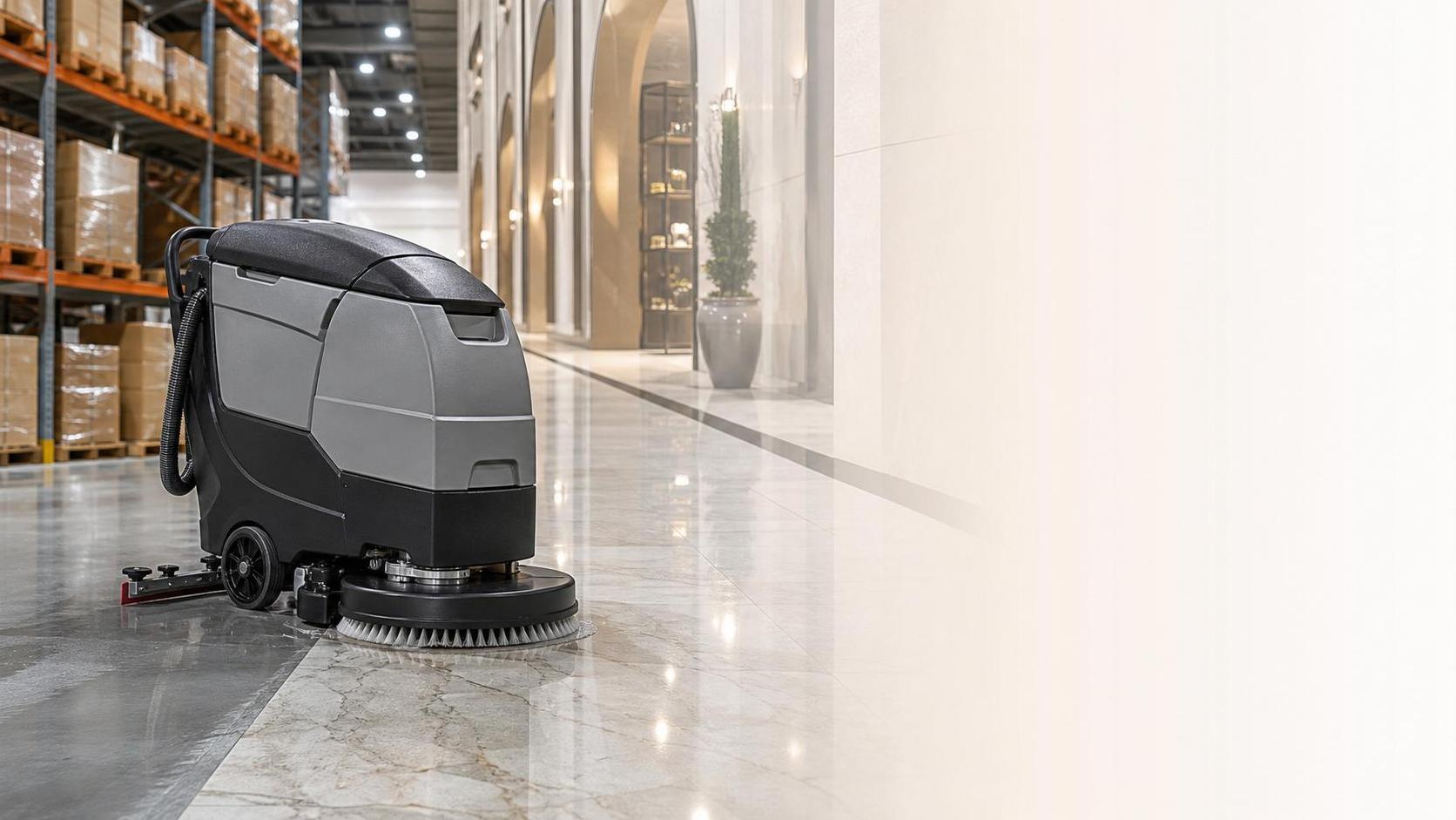 Industrial Floor Scrubbers in the Middle East: How to Match Machines to Heat, Dust, and Floors