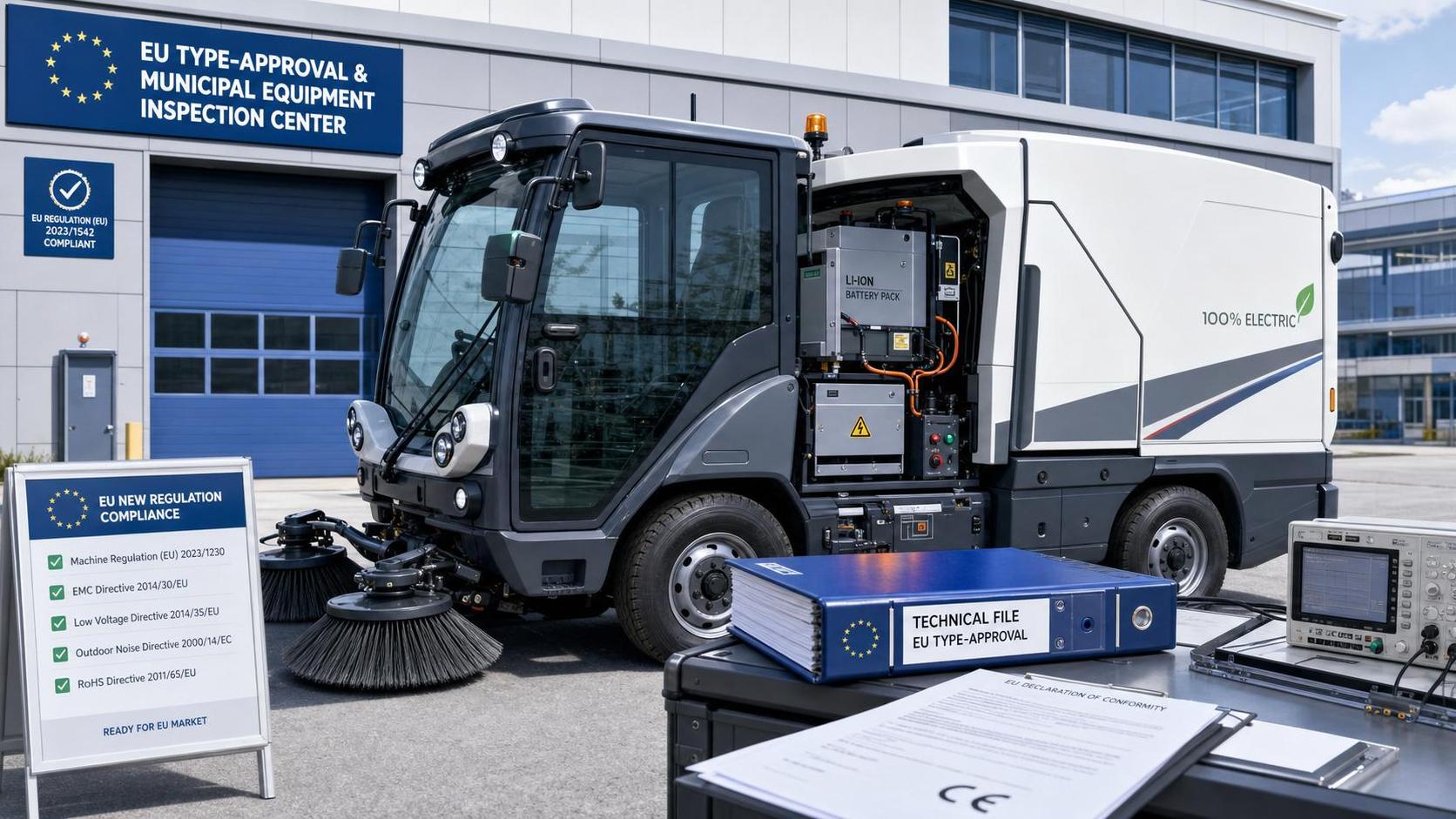 EU Revises EN 16790:2026 for EV Street Sweepers