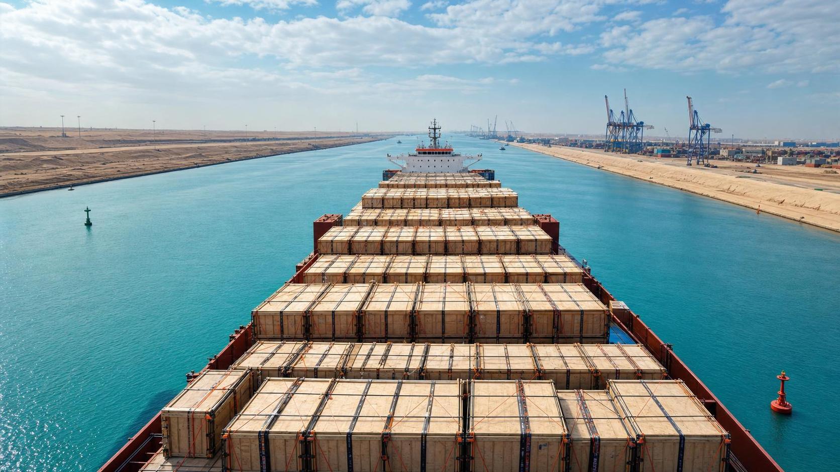 Suez Fee Hike Deepens Red Sea Freight Pressure