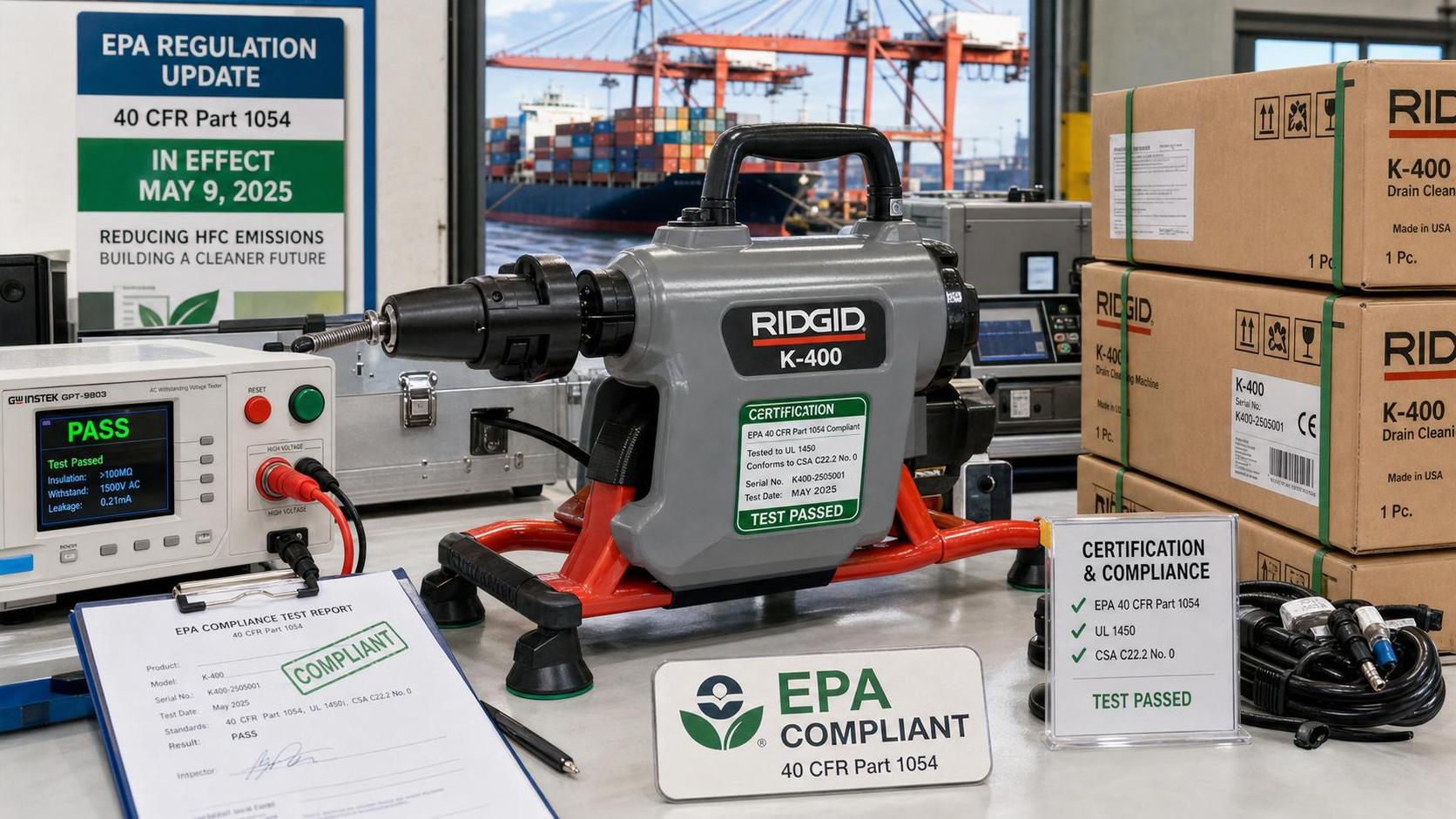 EPA Rule Takes Effect for Imported Drain Augers
