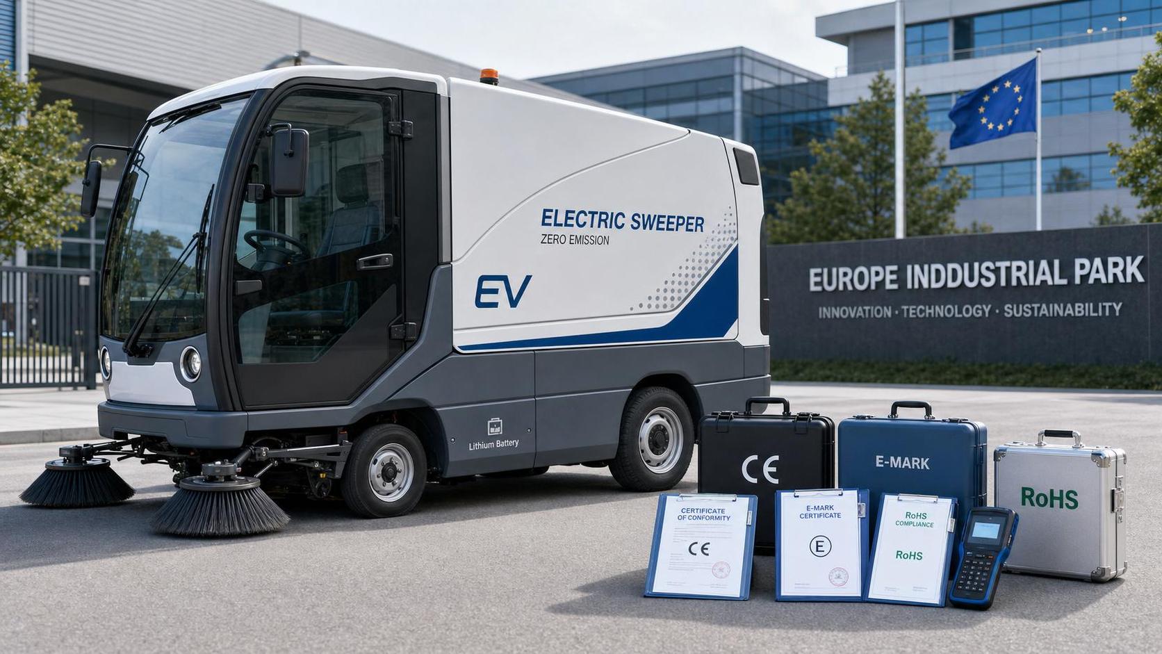 EU Tightens Approval for EV Street Sweepers