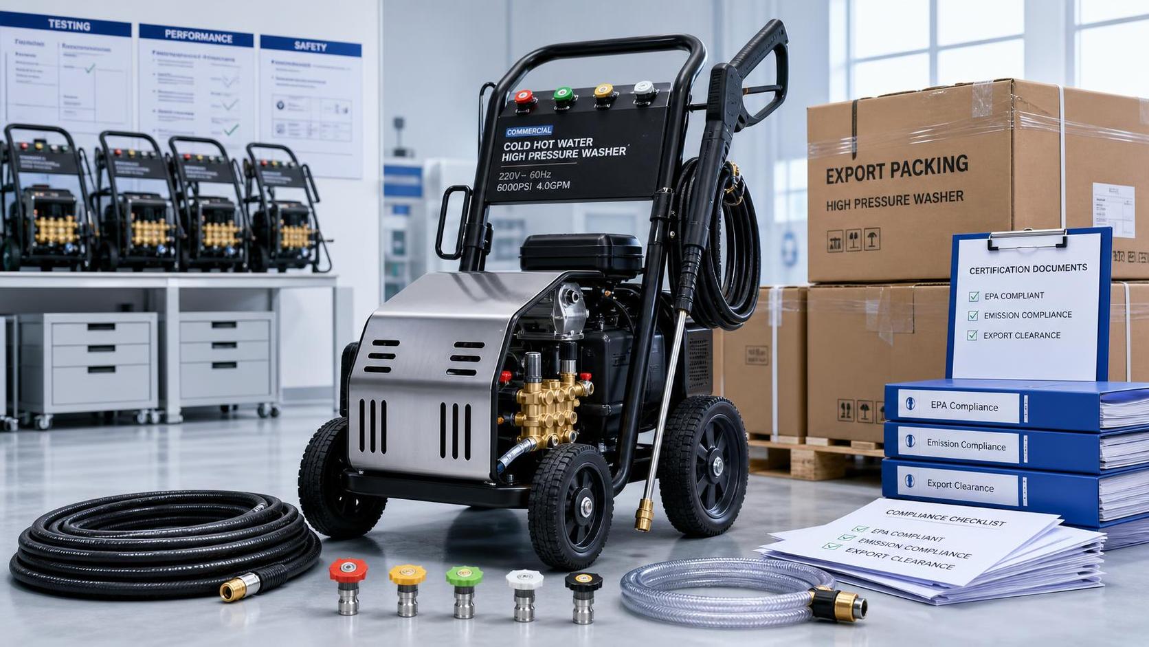 EPA Rule Takes Effect for Commercial Pressure Washers