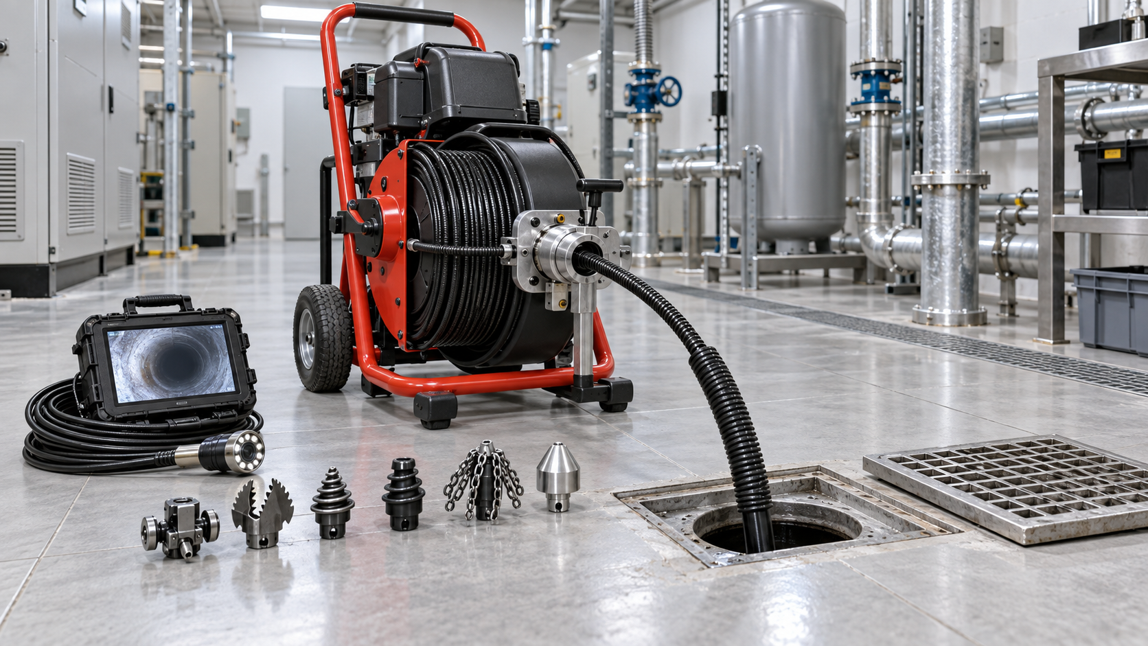 How Can Operators Avoid Pipe Damage When Using an Electric Drain Auger?