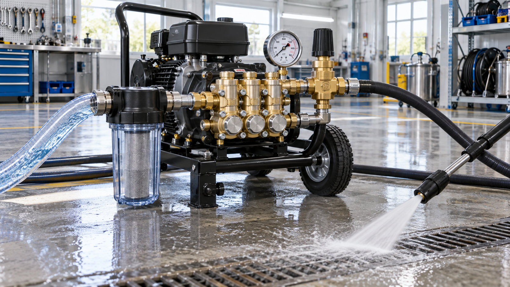 What Causes a Sewer Jetter High-Pressure Pump to Lose Pressure?