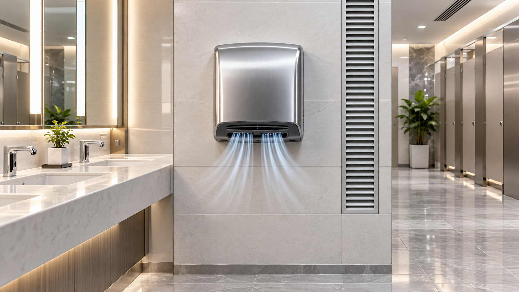 Are High-Speed Hand Dryers Hygienic for High-Traffic Restrooms?