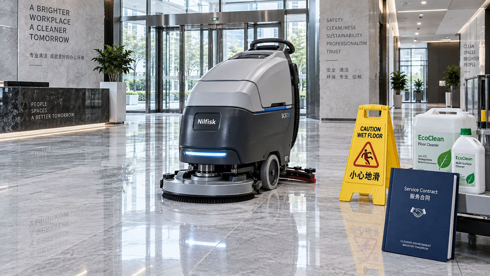 What Should a Commercial Floor Care Service Contract Include?