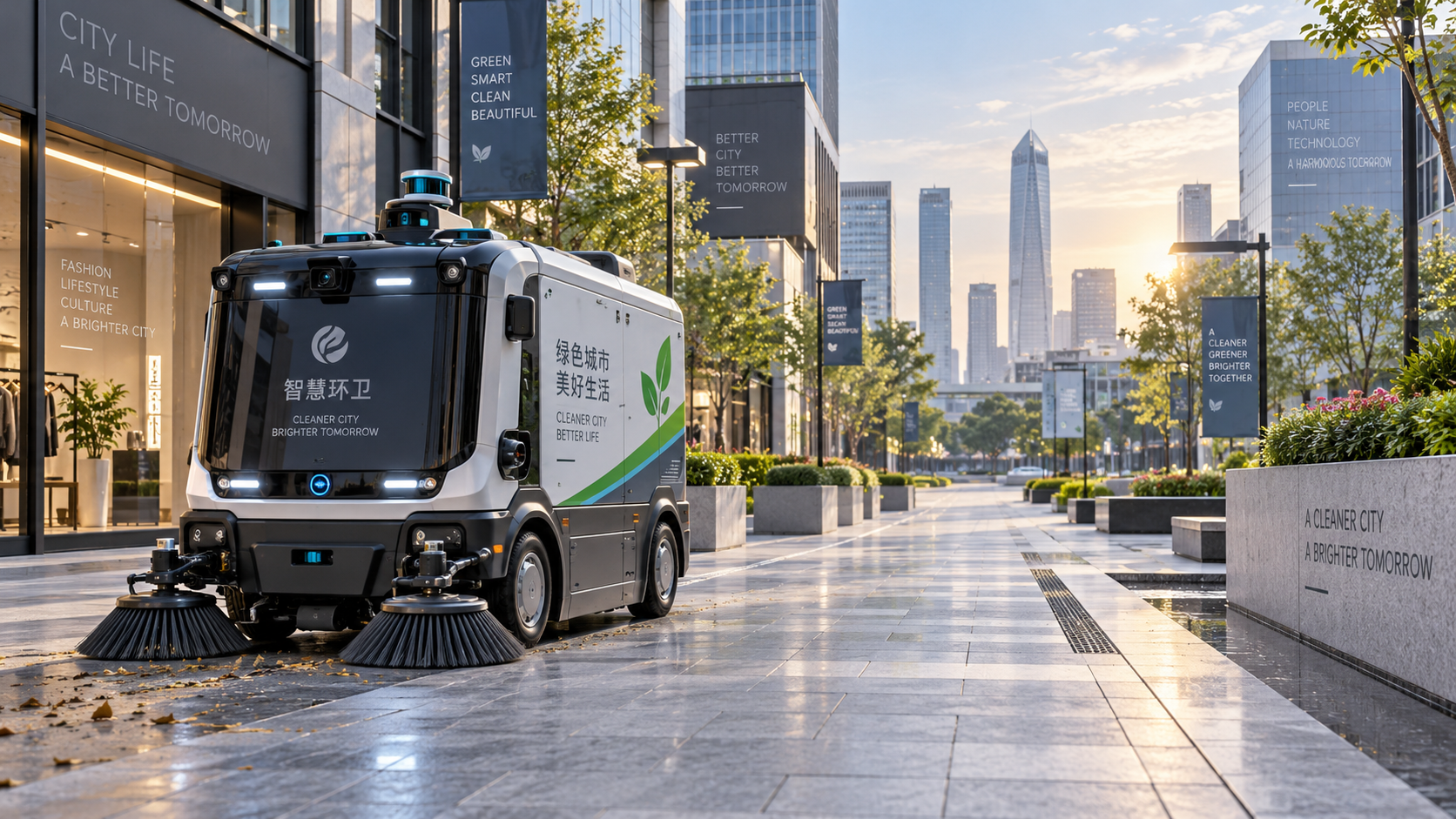 How Electric Autonomous Street Cleaners Cut Labor Costs in High-Traffic Urban Areas