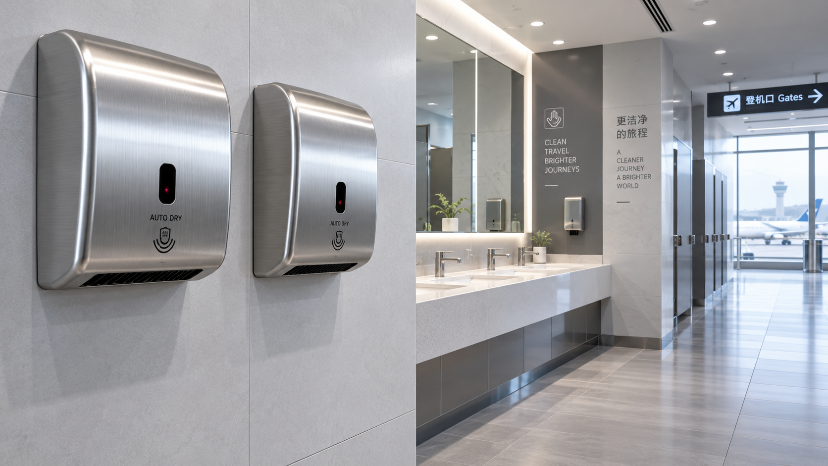 Choosing Touchless Hand Dryers for Busy Restrooms: Drying Time, Noise, and Cost