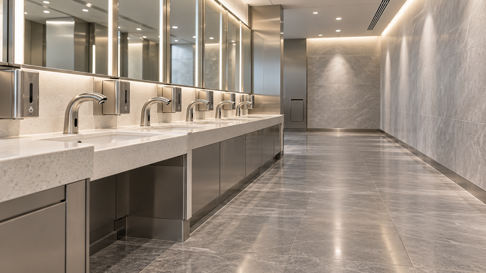 Touch-Free Sanitation for Airports: Planning High-Traffic Restroom Upgrades