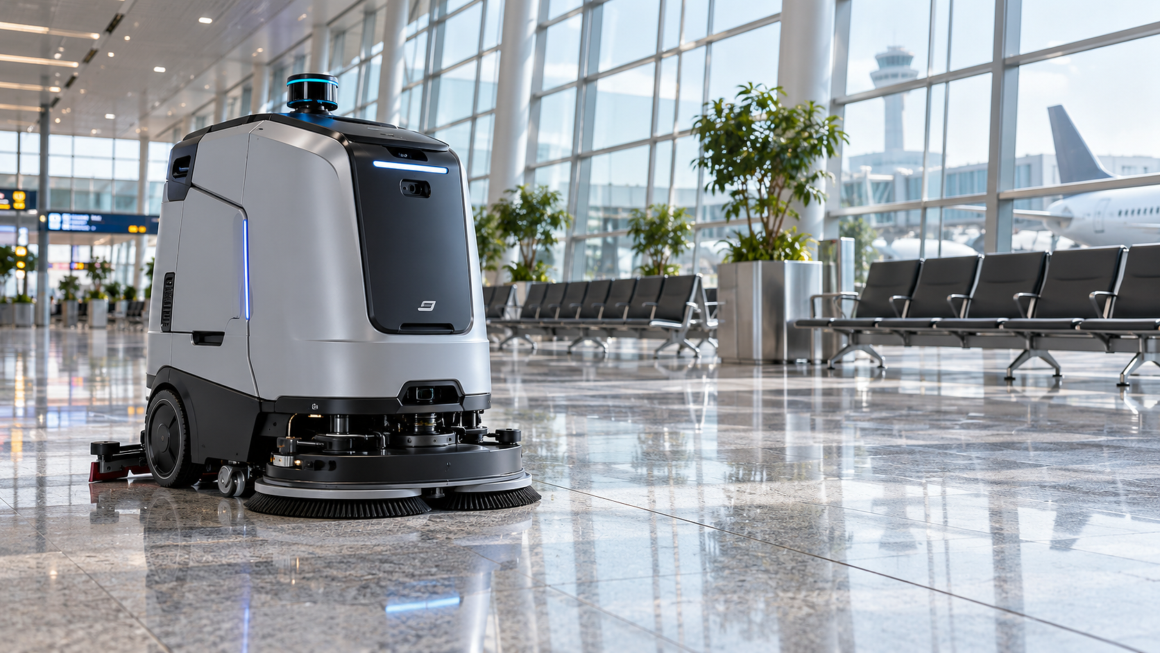 Changi Airport Reorders Cleaning Robots as Chinese Maker Reaches 40-Plus Markets