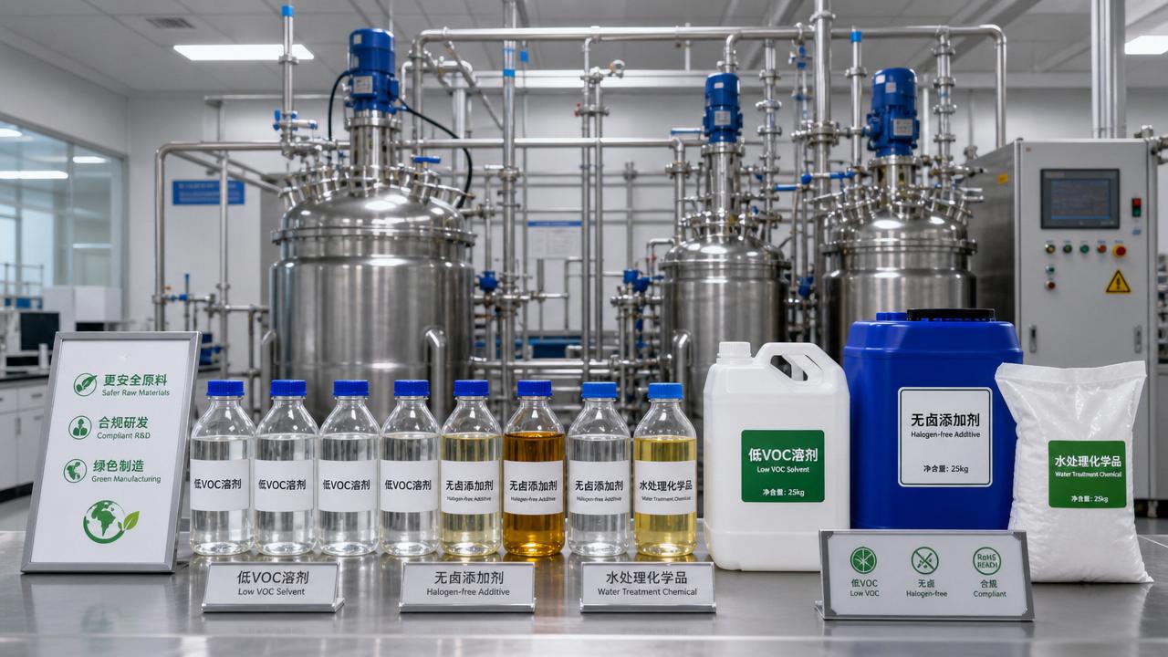 Why industrial chemical development now favors safer inputs