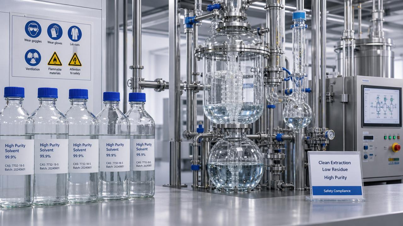 Specialty Chemical Solvents for Clean Extraction