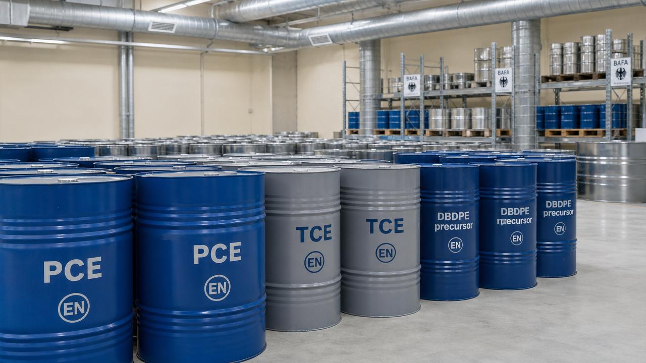 Germany BAFA Adds Chlorinated Solvents, Flame Retardant Precursors to Dual-Use Export Control