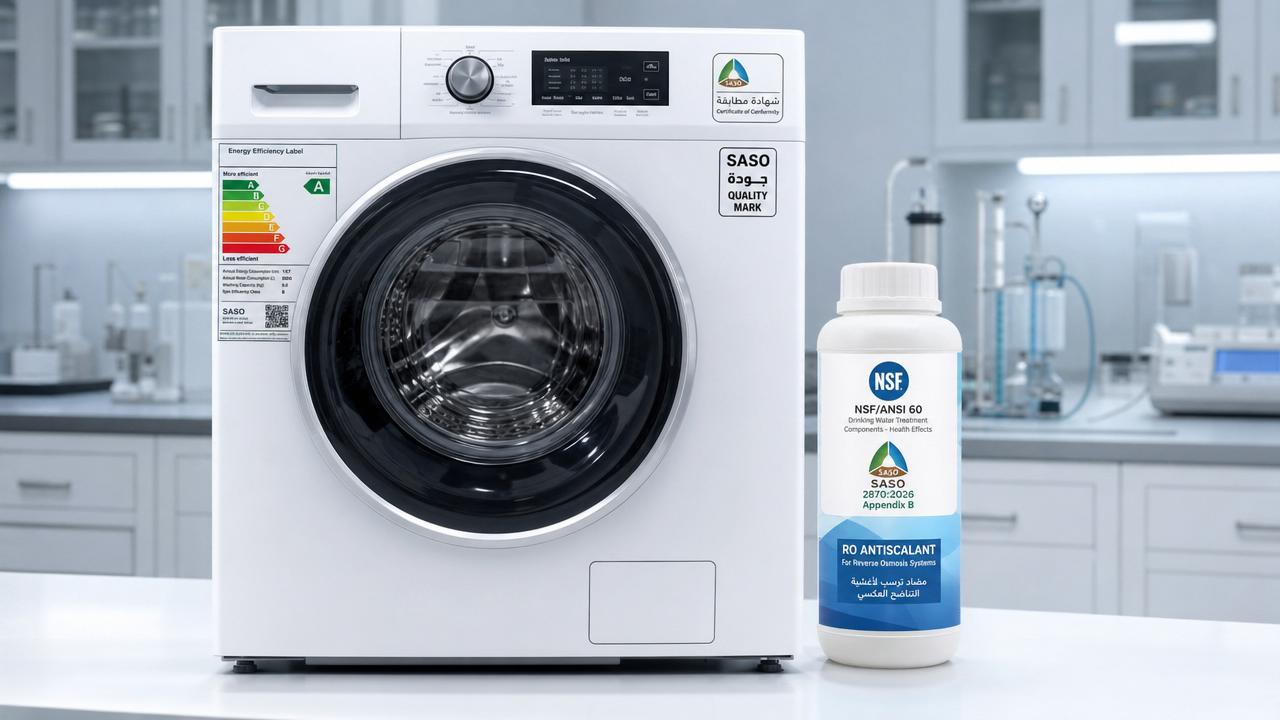 Saudi Arabia Updates Washer Efficiency Standards, Mandates Dual Certification for RO Antiscalants