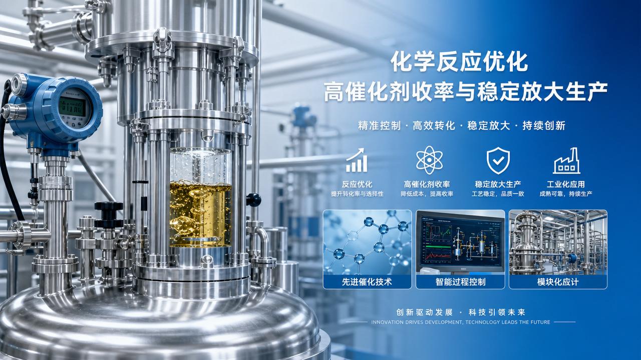 Chemical Reaction Optimization for Higher Catalyst Yield