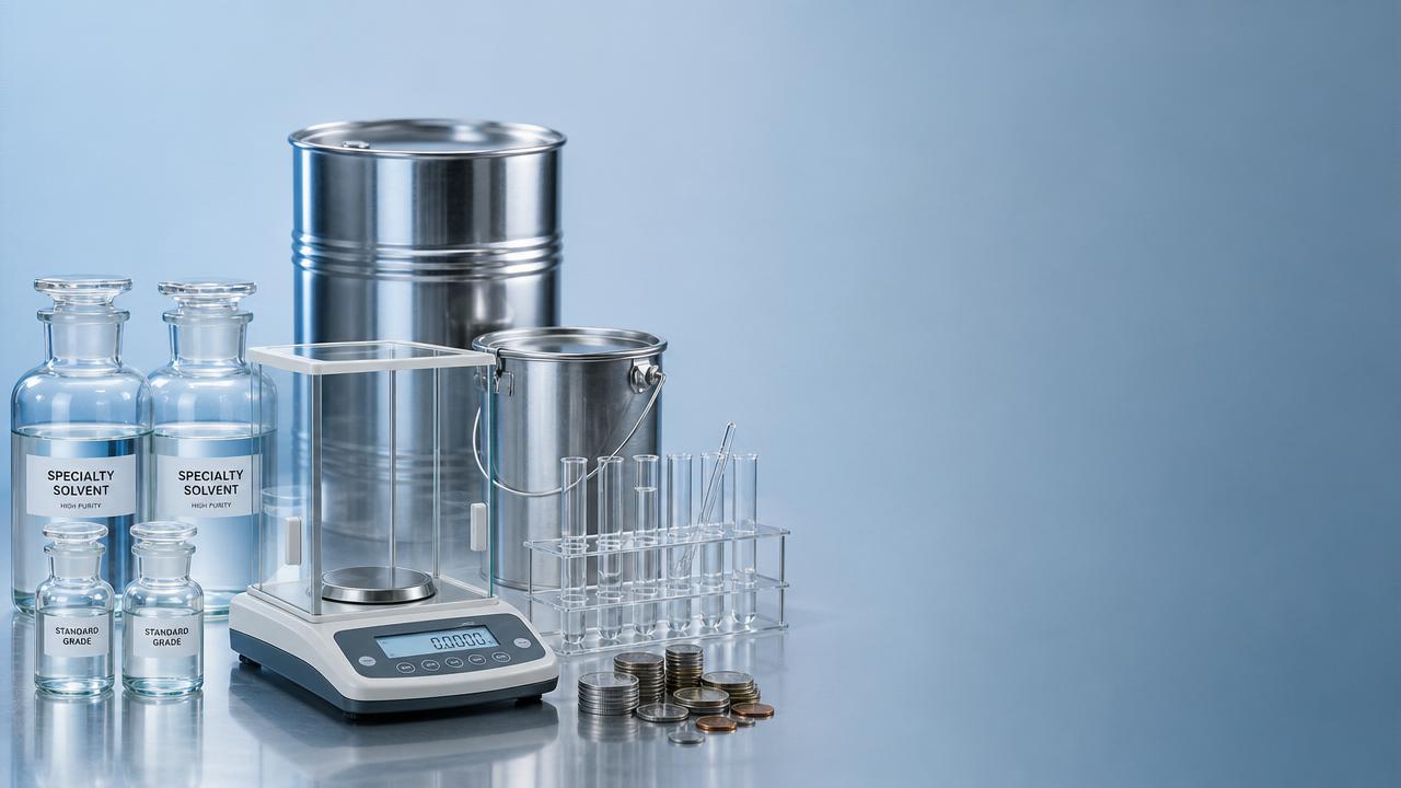 Specialty Solvents vs Standard Grades: Cost Tradeoffs