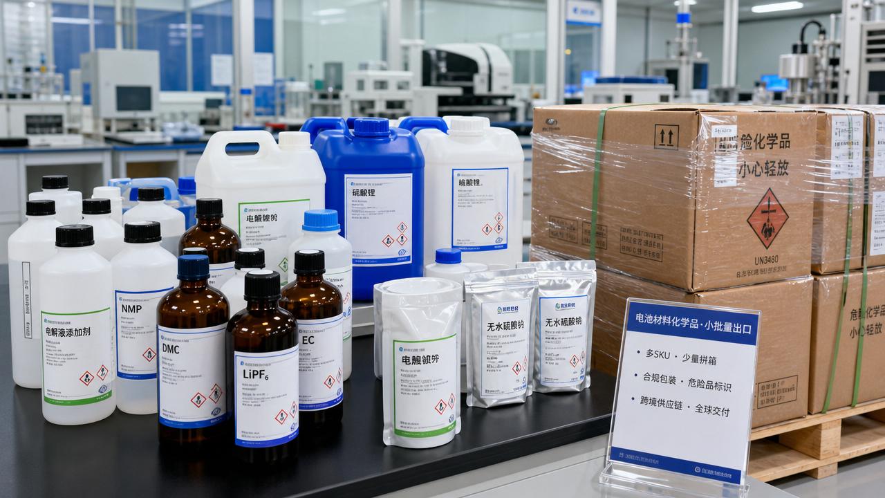 Morocco Battery Materials Cluster Tests Small-Lot Reagent Exports