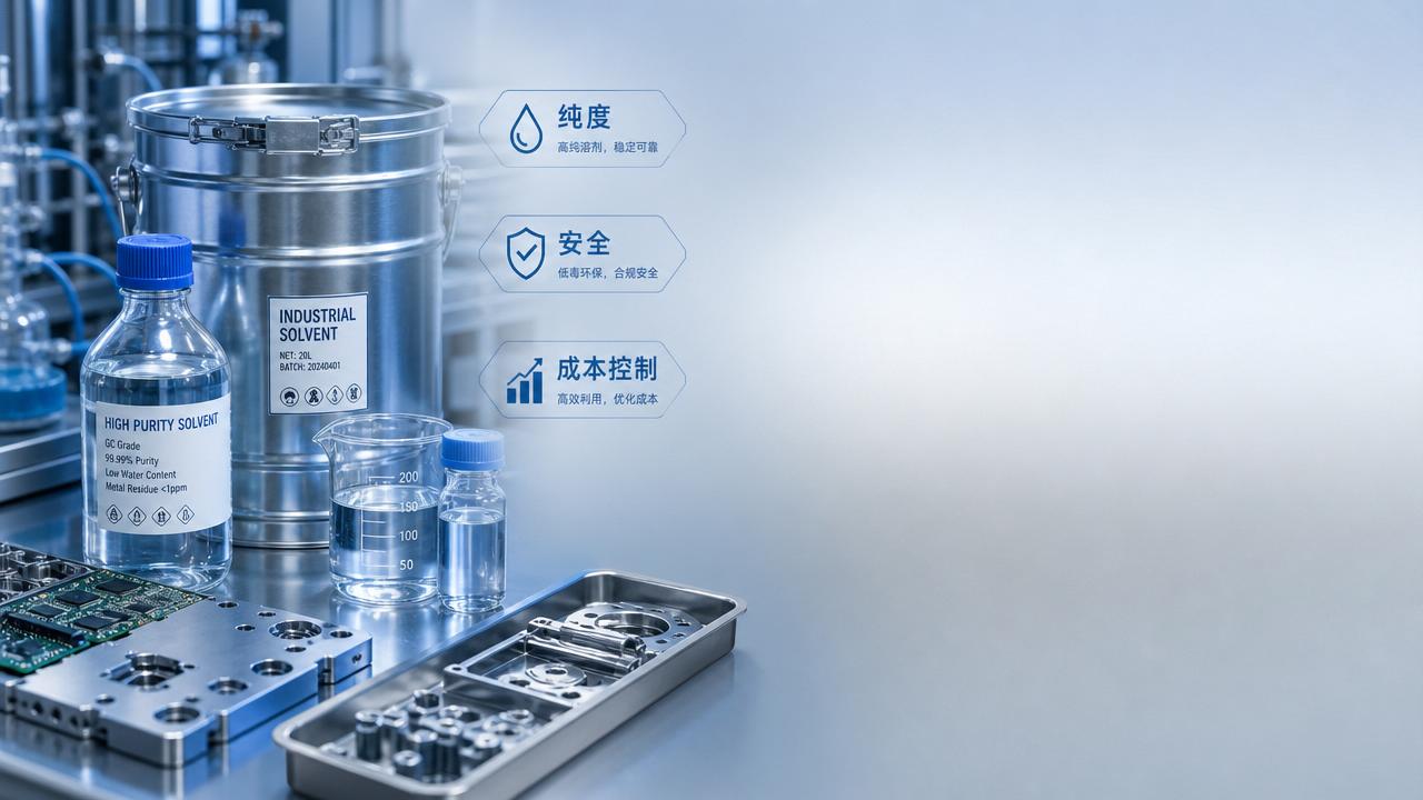 Industrial Solvents Selection Guide for Purity, Safety, and Cost