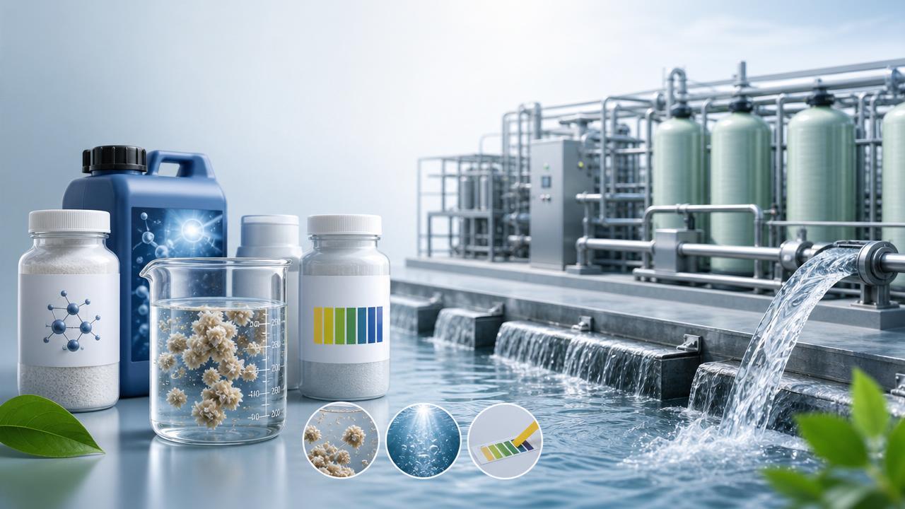 How to Compare Wastewater Purification Chemicals by Treatment Goal