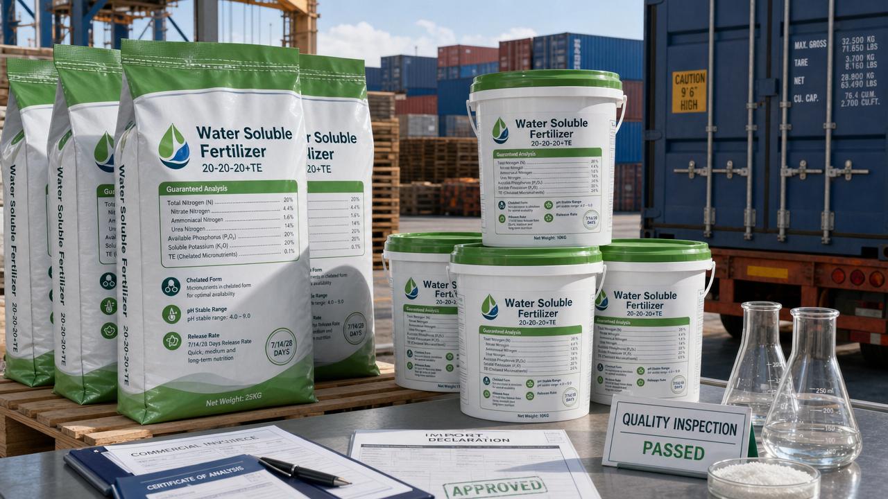 Gulf Rules Tighten Labels for Water-Soluble Fertilizers