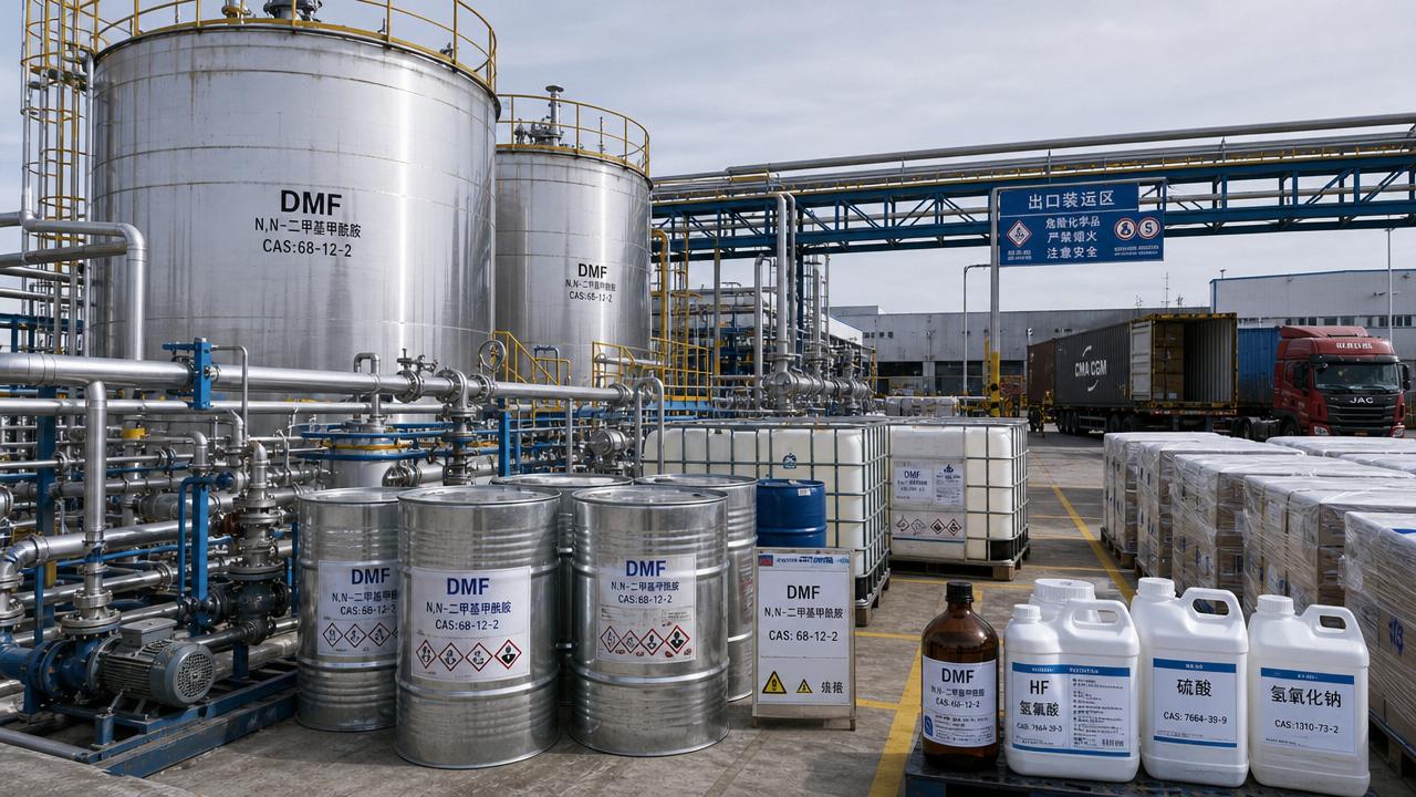 China HF Up 7.5% in 60 Days, Pressuring DMF Export Costs