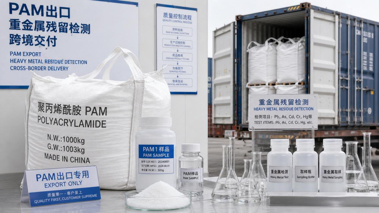 China Tightens PAM Export Checks on Heavy Metals