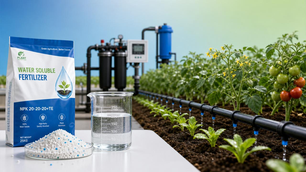 How to Compare Water-Soluble Fertilizers by Crop Stage and Solubility