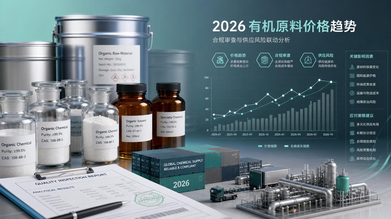 Organic Raw Materials Price Trends in 2026 and Supply Risk Signals