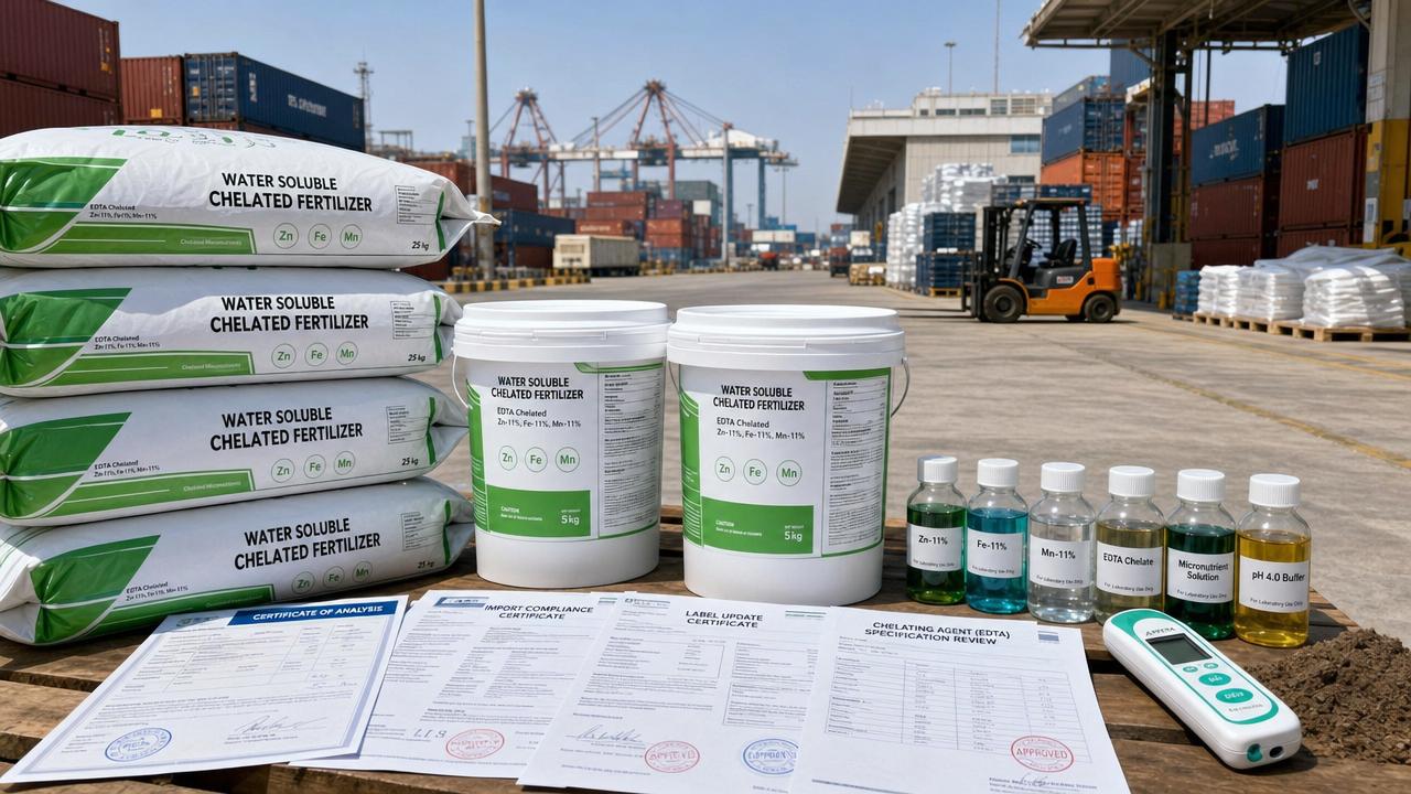 Middle East Enforces New Labels for Chelated Fertilizers
