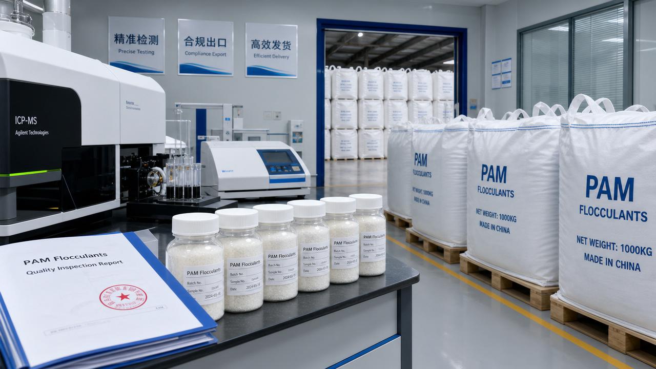 China Tightens Export Checks on PAM Flocculants