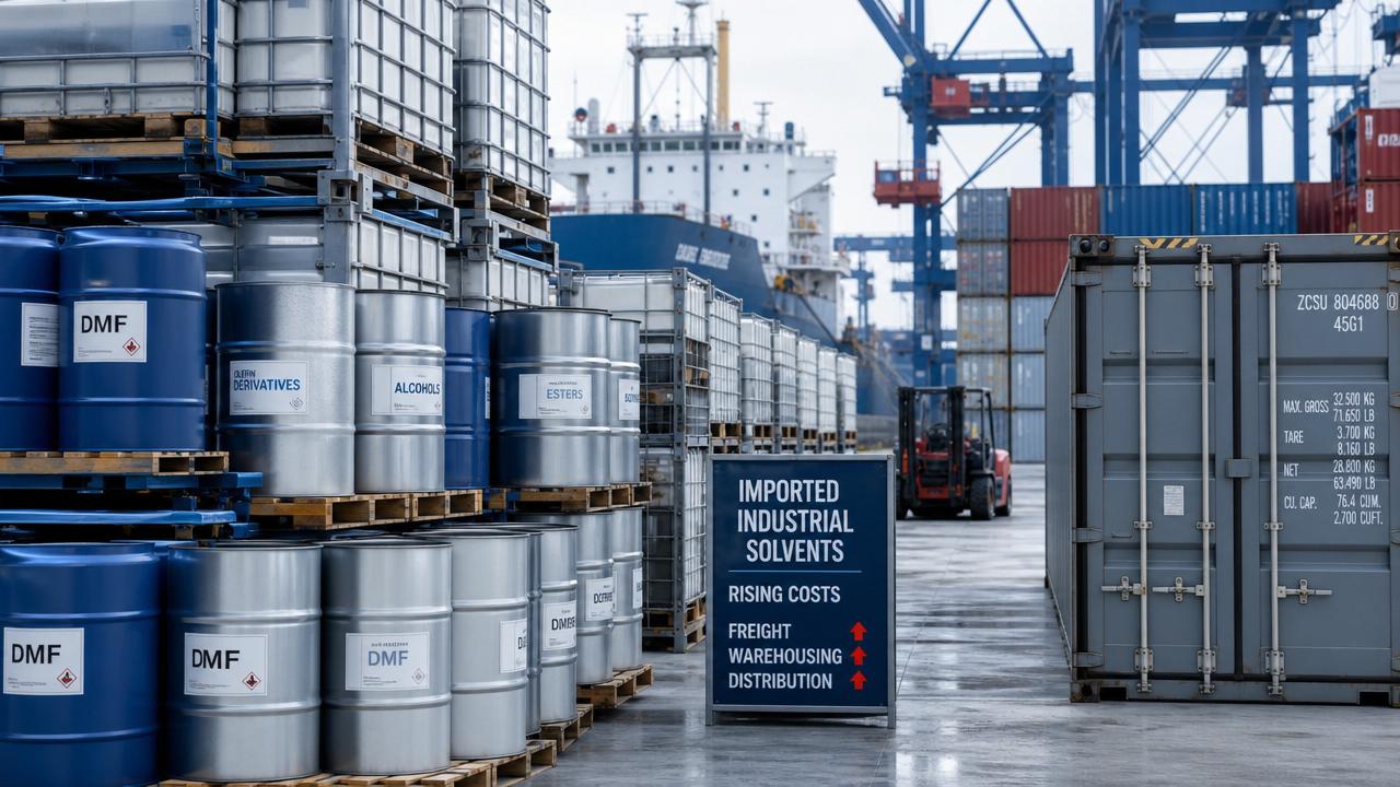 US Core PPI Rise Raises Solvent Import Cost Pressure