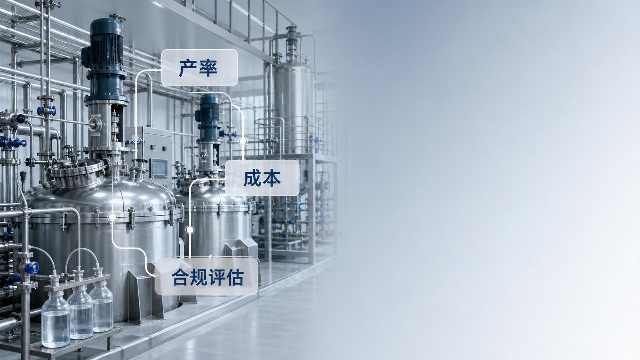 How to Compare Chemical Manufacturing Solutions by Yield and Cost