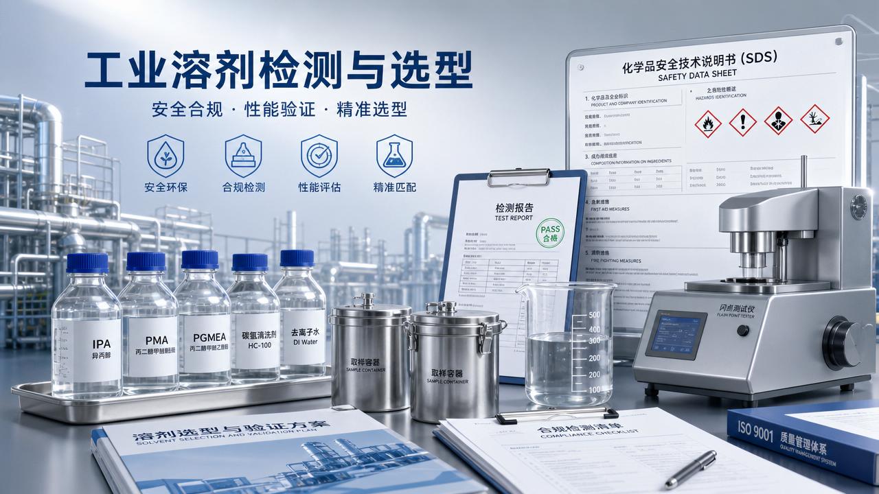 Industrial Solvents Selection Guide for Safety, Compliance, and Performance