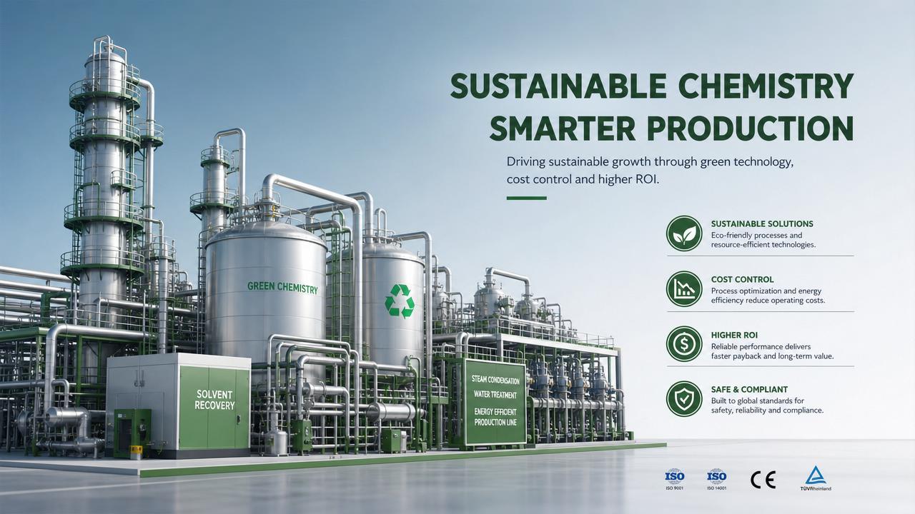 Sustainable Chemical Production: Cost Drivers, Trade-Offs, and ROI