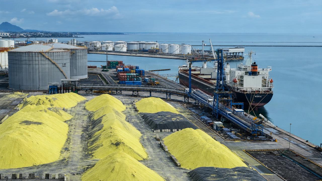 Indonesia’s Export Monopoly Tightens Sulfur Supply