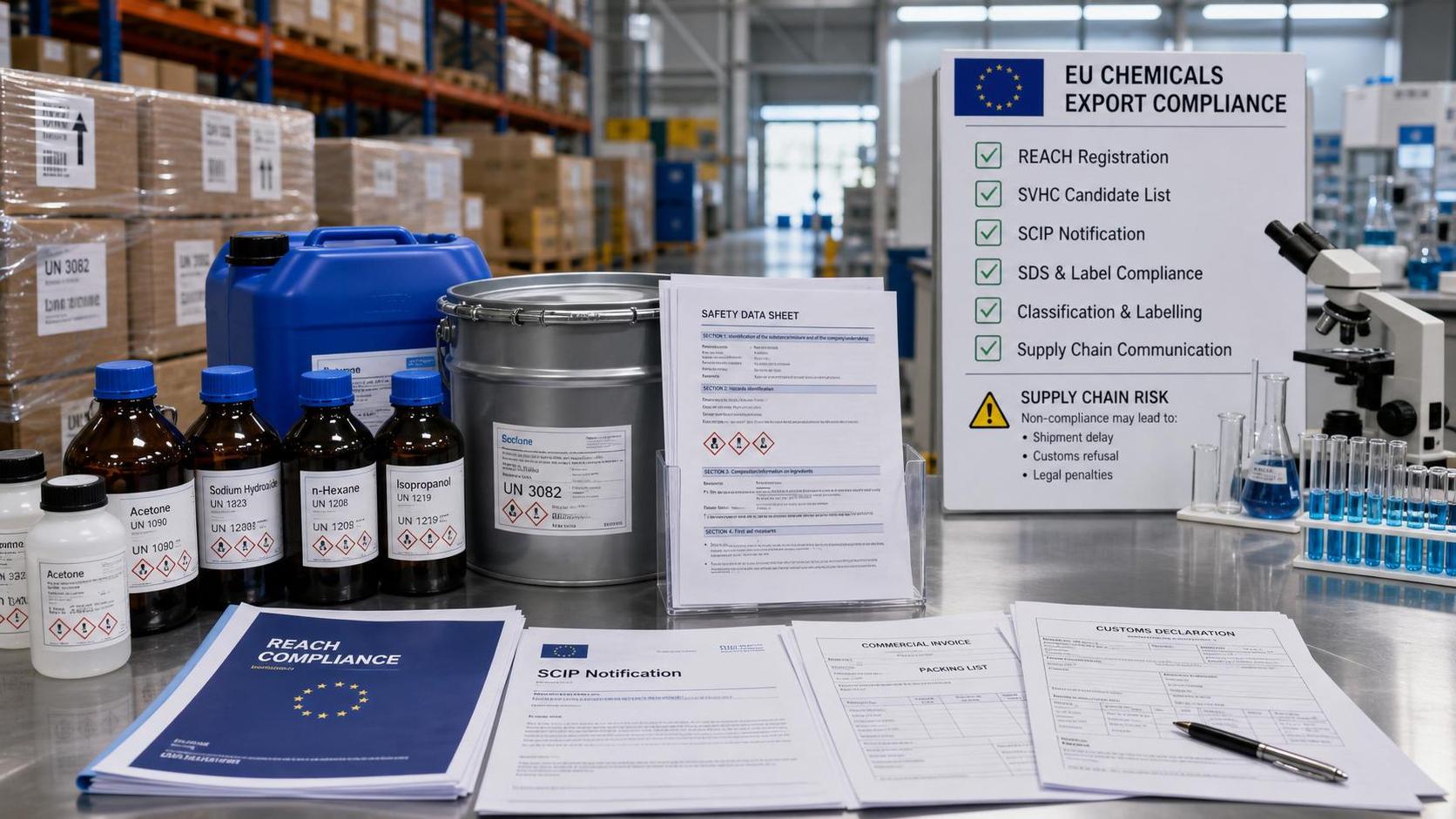 EU REACH Adds 12 Chelating Agents to SVHC List